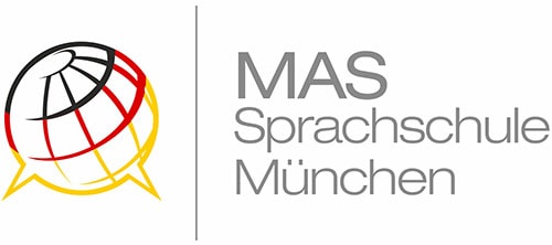 „MAS Sprachschule München“-Logo, zur Startseite